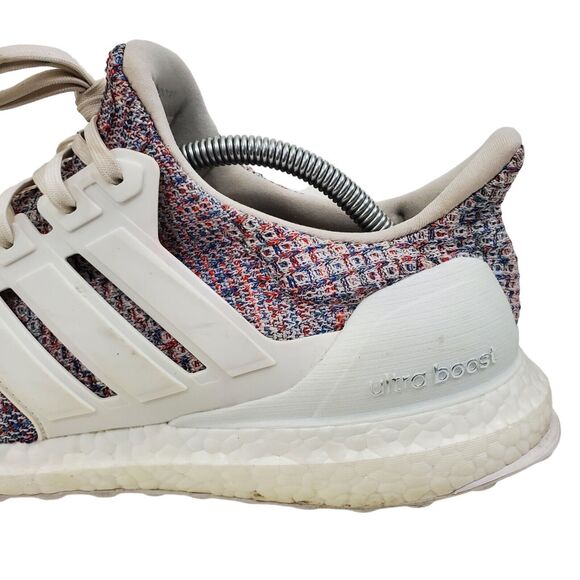ADIDAS Shoes ULTRABOOST 4.0 Womens Size 10.5 White Multicolor Running DB3198 - Picture 9 of 13